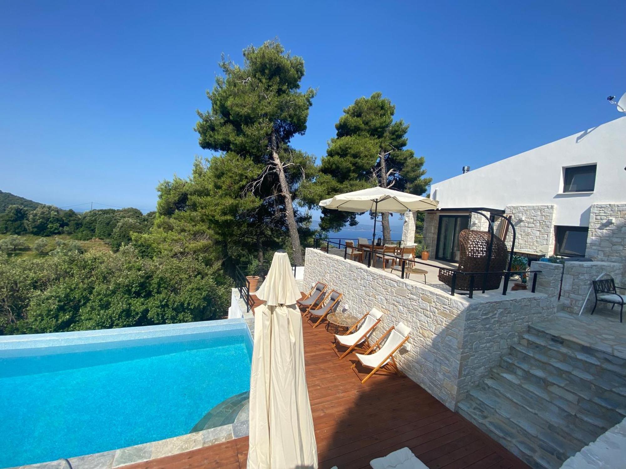 Allure Luxury Villas 3&4 Serenity Retreat Moni Evaggelistrias Экстерьер фото