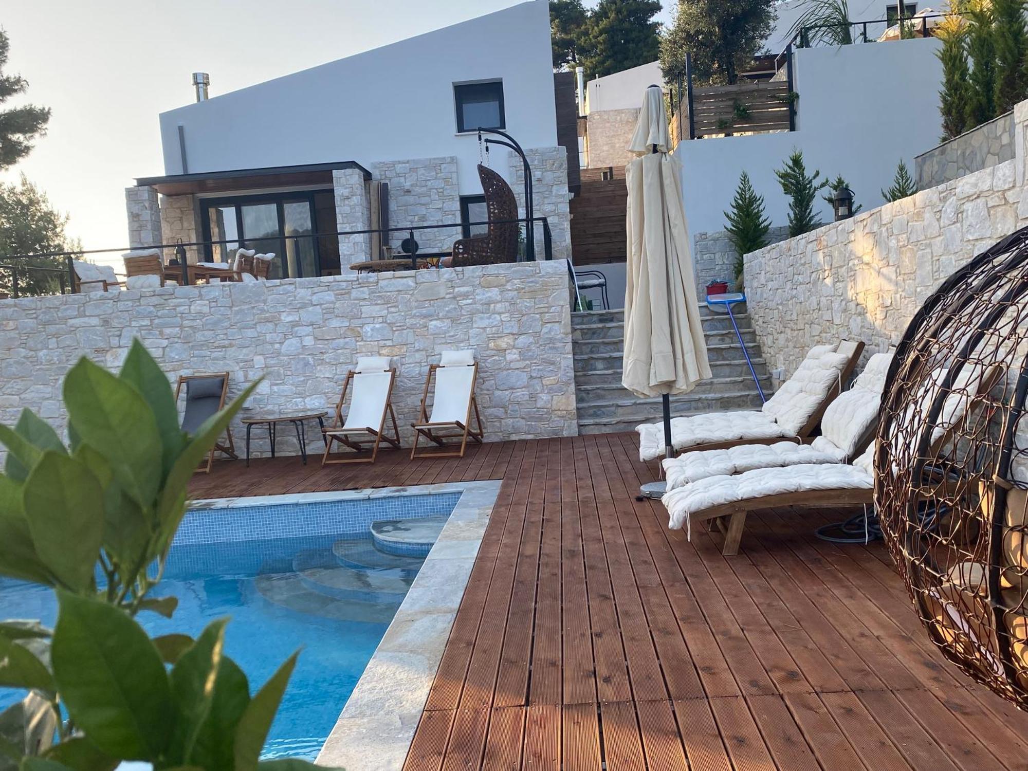 Allure Luxury Villas 3&4 Serenity Retreat Moni Evaggelistrias Экстерьер фото