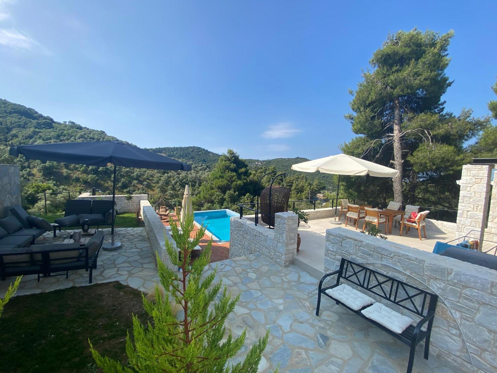Allure Luxury Villas 3&4 Serenity Retreat Moni Evaggelistrias Экстерьер фото